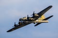 Boeing B-17 Flying Fortress WW2 bomber plane Royalty Free Stock Photo