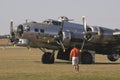 The Boeing B17 Flying Fortress `Yankee Lady` Royalty Free Stock Photo
