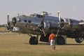 Boeing B17 Fying Fortress Ynkee Lady Royalty Free Stock Photo