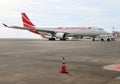 The Boeing B777 300/200 LR Air Mauritius.