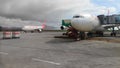 The Boeing B777 300/200 LR Air Mauritius.