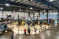 Boeing B-29 Superfortress bomber at display in a museum