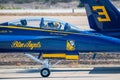 Boeing of Blue Angles squadron in Miramar, USA Royalty Free Stock Photo