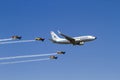 Boeing 737 at Bucharest International Air Show