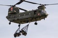 Boeing CH-47 Chinook heavy-lift helicopter Royalty Free Stock Photo