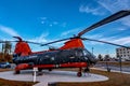 Boeing CH-47 Chinook helicopter near cherry point nc Royalty Free Stock Photo