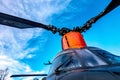 Boeing CH-47 Chinook helicopter near cherry point nc Royalty Free Stock Photo