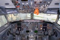 Boeing 737 Classic Cockpit Royalty Free Stock Photo