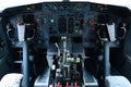 Boeing 737 cockpit Royalty Free Stock Photo