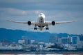 Boeing 787-9 Dreamliner taking off scene