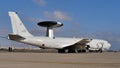 Boeing E-3 Sentry NATO airborne early warning and control aircraft parked