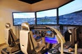 Boeing flight simulator at Singapore Airshow