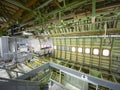 Boeing 747 insite construction, engineering Royalty Free Stock Photo