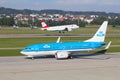 Boeing-737 KLM Royalty Free Stock Photo