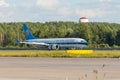 Boeing 737-8 max China southern, airport Pulkovo, Russia Saint-Petersburg. 02 June 2018. Royalty Free Stock Photo