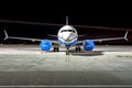 Boeing 737 MAX grounded Royalty Free Stock Photo