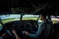 Boeing 737-800 NG short final on BBU INTL AIRPORT