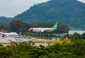 Boeing 737 Nok Air landing