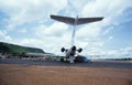 Boeing 727 operated by AVENSA Royalty Free Stock Photo