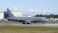 Boeing 767 refueling taker in US Air Force colors Royalty Free Stock Photo