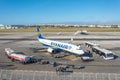 Boeing 737-800 Ryanair airlines, airport Luqa Malta, 28 April 2019