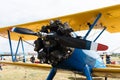 Boeing Stearman Kaydet aircraft during Air Show