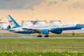 Boeing 752 of USAF - smokey landing