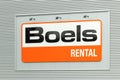 Boels Rental logo, Boels is one of the largest rental companies in Europe Royalty Free Stock Photo