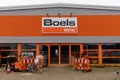 Boels Rental store with logo, Boels is one of the largest rental companies in Europe. Royalty Free Stock Photo