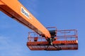 Boels telescopic boom lift Royalty Free Stock Photo