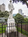 Boer War Memorial at Albert Park, Auckland, New Zealand Royalty Free Stock Photo