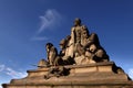 Boer War Memorial, North Bridge, Edinburgh Royalty Free Stock Photo