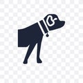 Boerboel dog transparent icon. Boerboel dog symbol design from D