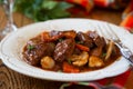 Boeuf Bourguignon Royalty Free Stock Photo