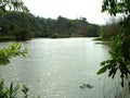 Boga Lake of the hilly area of Bandarban, Bangladesh Royalty Free Stock Photo