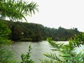 Boga Lake of the hilly area of Bandarban, Bangladesh Royalty Free Stock Photo