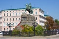 Bogdan Khmelnitsky statue Royalty Free Stock Photo