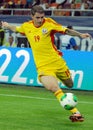 Bogdan Stancu players in Romania-Turkey World Cup Qualifier Game