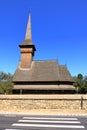 Bogdan Voda, Romania: The wooden church, built in 1718