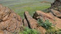 Bogdo mountain. Astrakhan, Russia, Natural Royalty Free Stock Photo