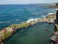 The Bogey Hole, Newcastle, NSW Australia. Also known as Commanda Royalty Free Stock Photo