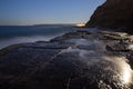 Bogie Hole - Rock Platform Newcastle Australia Royalty Free Stock Photo