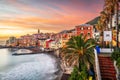 Bogliasco, Genoa, Italy on the Mediterranean Sea Royalty Free Stock Photo