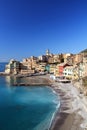 Bogliasco overview, Italy Royalty Free Stock Photo