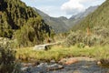 Bujuku Valley in the Rwenzori Mountains National, Kasese District, Uganda