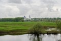 Bogolyubovo, Vladimir Oblast/ Russia- May 13th 2012: Svyato-Bogolyubsky monastery