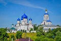 Panoramic view of the Bogolyubovo Orthodox Monastery Royalty Free Stock Photo