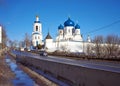 Bogolyubsky Convent Nativity of the Virgin. Orthodox monastery in the village of Bogolyubovo, Vladimir region