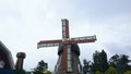 A windmill farmhouse at Cimory Dairyland Puncak