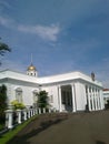 Bogor palace building in West Java Royalty Free Stock Photo